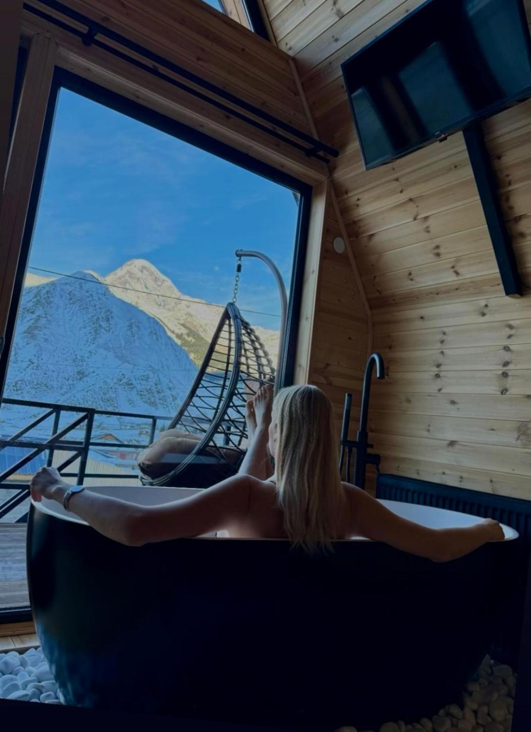 Edelweiss Cottage Kazbegi Exterior foto